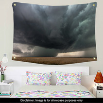 Thunderstorm In The Great Plains Wall Art 65673509