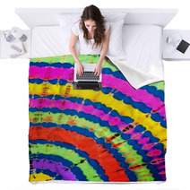 Tie-Dye Pattern Blankets 66564200