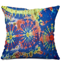 Tie-Dye Pattern Pillows 66563649