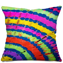 Tie-Dye Pattern Pillows 66564200
