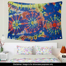 Tie-Dye Pattern Wall Art 66563649
