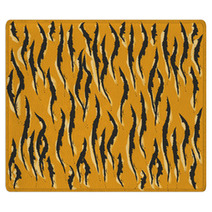 Tiger Skin Pattern Rugs 54044788