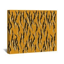 Tiger Skin Pattern Wall Art 54044788