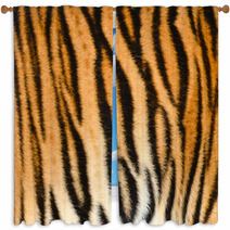 Tiger Skin Window Curtains 43655377
