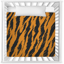Tiger Stripes Skin Seamless Pattern Nursery Decor 65512885
