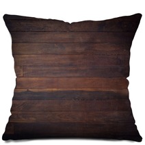 Timber Wood Brown Wall Plank Panel Texture Background Pillows 90750469