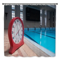 Timer Clock In A Swimming Pool Bath Decor 71690407