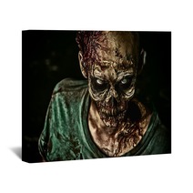 Toothy Zombie Wall Art 89171303