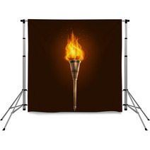Torch Illustration Icon Poster Backdrops 78626648