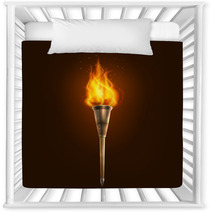 Torch Illustration Icon Poster Nursery Decor 78626648