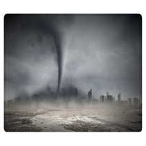 Tornado Above City Rugs 59753520