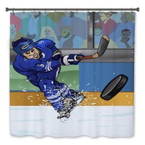 Toronto Ice Hockey Player Bath Decor 83349840