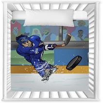 Toronto Ice Hockey Player Nursery Decor 83349840