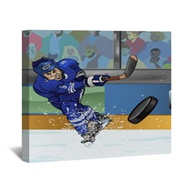 Toronto Ice Hockey Player Wall Art 83349840