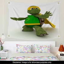 Tortoise Superhero Wall Art 67966877