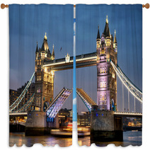 Tower Bridge Window Curtains 56957049
