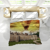 Tower Of London Famous Royal Castle And Medieval Prison Bedding 65441406