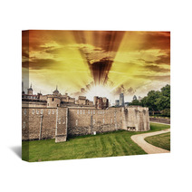 Tower Of London Famous Royal Castle And Medieval Prison Wall Art 65441406