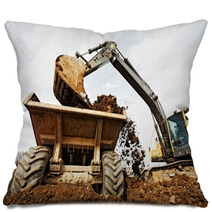 Tracked Excavator Pillows 40473556