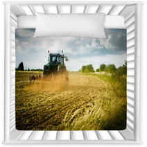 Tractor Ploughs Field Nursery Decor 49500204