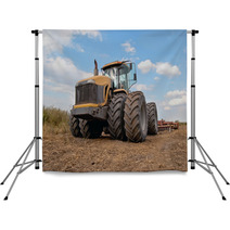 Tractor Plows Backdrops 61553513