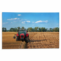 Tractors Working On Field Rugs 26526407