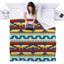 Traditional Pattern In Native American Style Blankets 39176134
