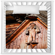 Traditional Polish Wooden Hut From Zakopane, Poland. Nursery Decor 58481766