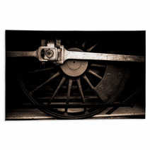 Train Wheel Rugs 61982334