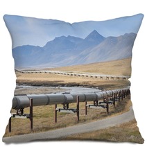 Trans Alaska Oil Pipeline Pillows 74393270