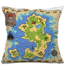 Treasure Map Pillows 55167019