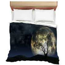 Tree And Moon Background Bedding 55476962