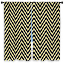 Trendy Chevron Patterned Background Window Curtains 37102976