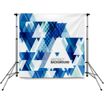 Triangle Geometric Abstract Background Backdrops 70985420