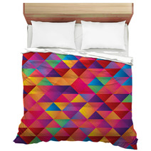 Triangles Abstract Background Bedding 64800606