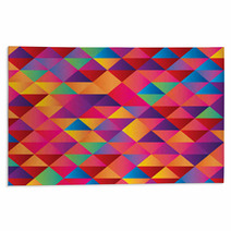 Triangles Abstract Background Rugs 64800606
