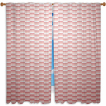 Tribal Vector Pattern (tiling). Endless Texture Window Curtains 68134252