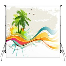 Tropical Background Backdrops 21595581