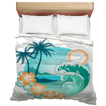 Tropical Backgrounds Bedding 3807096