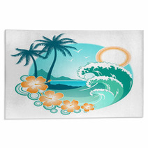 Tropical Backgrounds Rugs 3807096