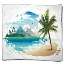 Tropical Beach Blankets 73032821