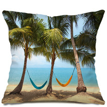 Tropical Beach Pillows 66220198