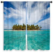 Tropical Island Window Curtains 61252082