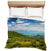 Tropical Landscape. Mountains And Sea Bedding 60246075