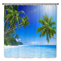 Tropical Paradise Beach Bath Decor 64933364