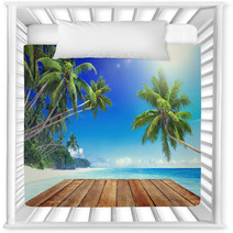Tropical Paradise Beach Nursery Decor 66649617