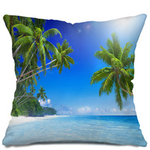 Tropical Paradise Beach Pillows 64933364