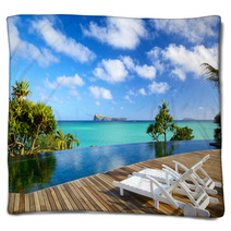 Tropical Relax In Mauritius Blankets 58173106