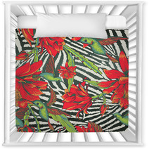 Tropical Seamless Vintage Floral Pattern Nursery Decor 68135777