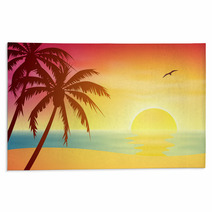 Tropical Sunset Rugs 46019441